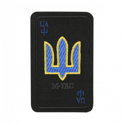 M-Tac нашивка Козирна карта (вишивка) Black