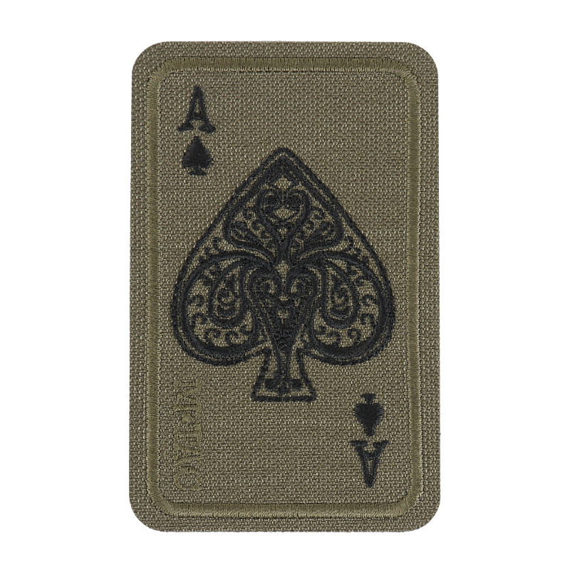 M-Tac нашивка Ace of Spades (вишивка) Ranger Green