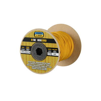 M-Tac паракорд Minicord 60m Goldenrod