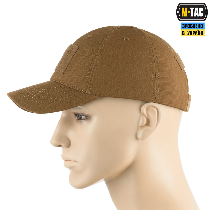 M-Tac бейсболка тактична Elite Flex ріп-стоп Coyote Brown M-Tac бейсболка тактична Elite Flex ріп-стоп Coyote Brown