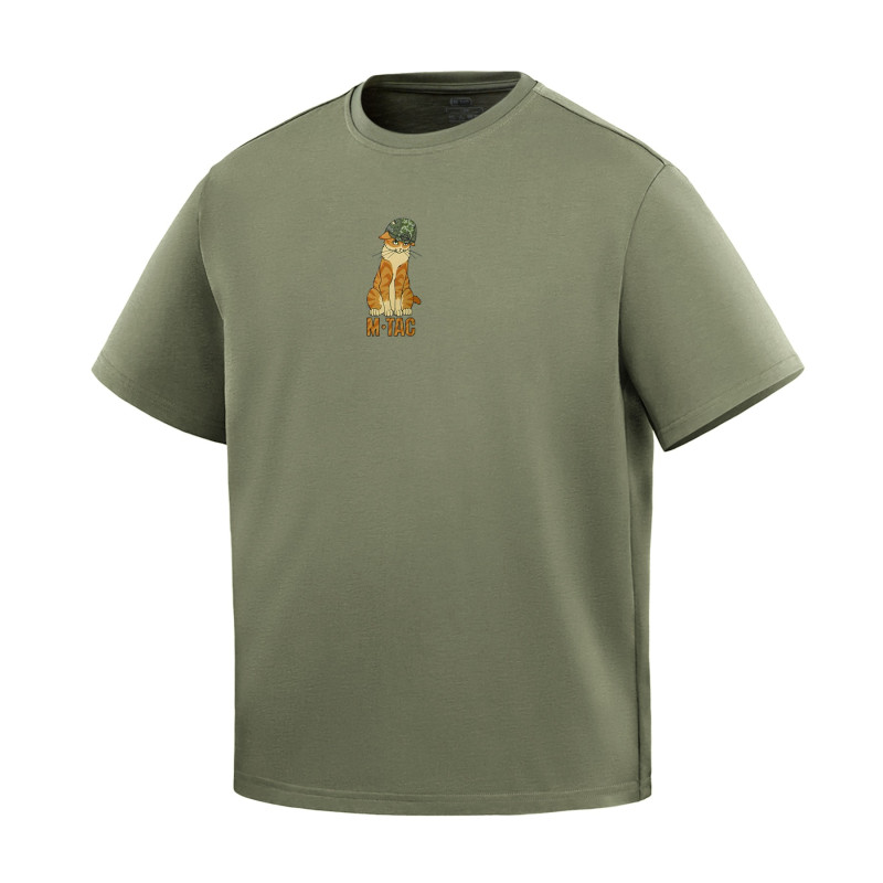 M-Tac футболка Orange Cat Cotton Hard Light Olive