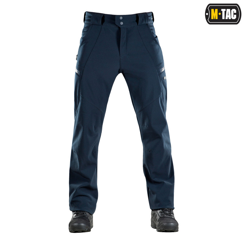 M-Tac штани Soft Shell Winter Dark Navy Blue