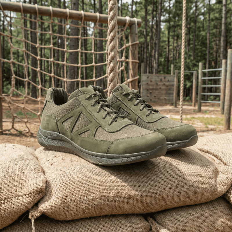 Кросівки тактичні зі вставками кордури Vik-Tailor Ягуар, Olive