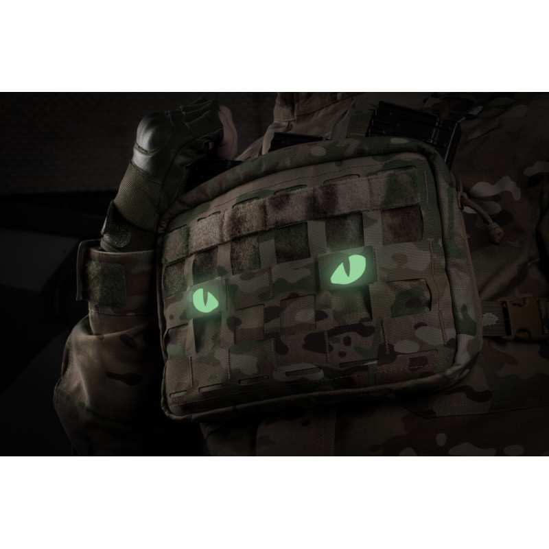 M-Tac нашивка Tiger Eyes Laser Cut (пара) Multicam