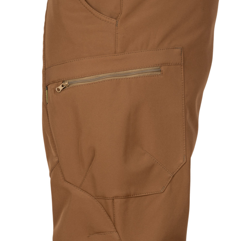 Штани тактичні зимові Vik-Tailor SoftShell з флісовою підкладкою, Coyote
