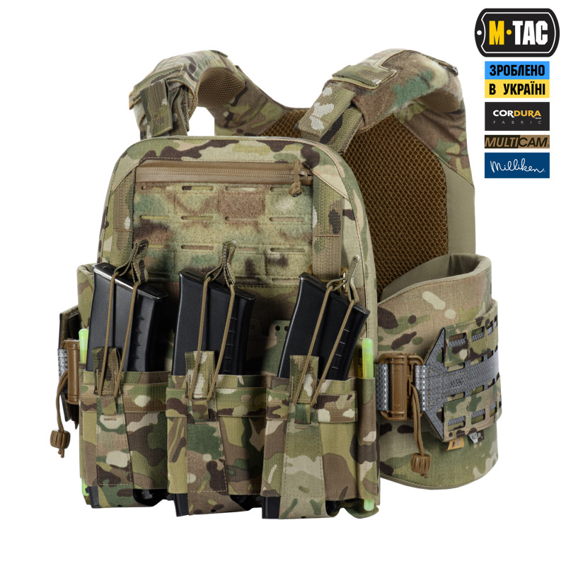 M-Tac плитоноска Cuirass Tiger Elite (розмір плити М) Multicam M-Tac плитоноска Cuirass Tiger Elite (розмір плити М) Multicam