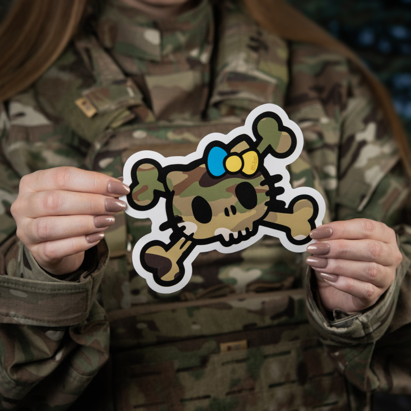 M-Tac наклейка Hello Kitty Large Multicam M-Tac наклейка Hello Kitty Large Multicam