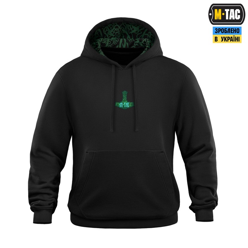 M-Tac кофта Hoodie Ragnarok Night Vision Cotton Hard Black M-Tac кофта Hoodie Ragnarok Night Vision Cotton Hard Black