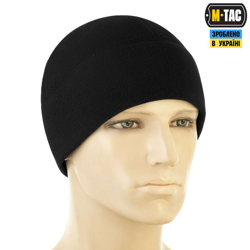 M-Tac шапка Watch Cap Elite фліс (320г/м2) with Slimtex Black M-Tac шапка Watch Cap Elite фліс (320г/м2) with Slimtex Black