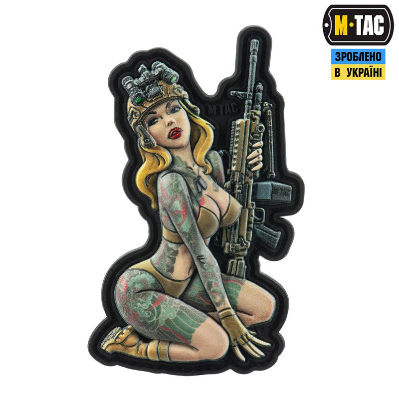 M-Tac нашивка girl №5 PVC Якудза