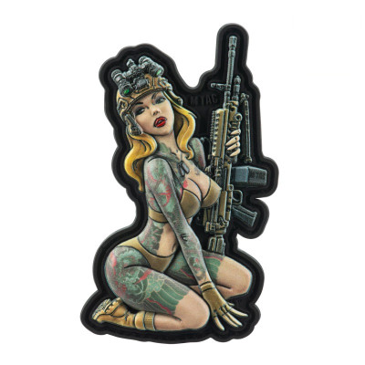 M-Tac нашивка girl №5 PVC Якудза