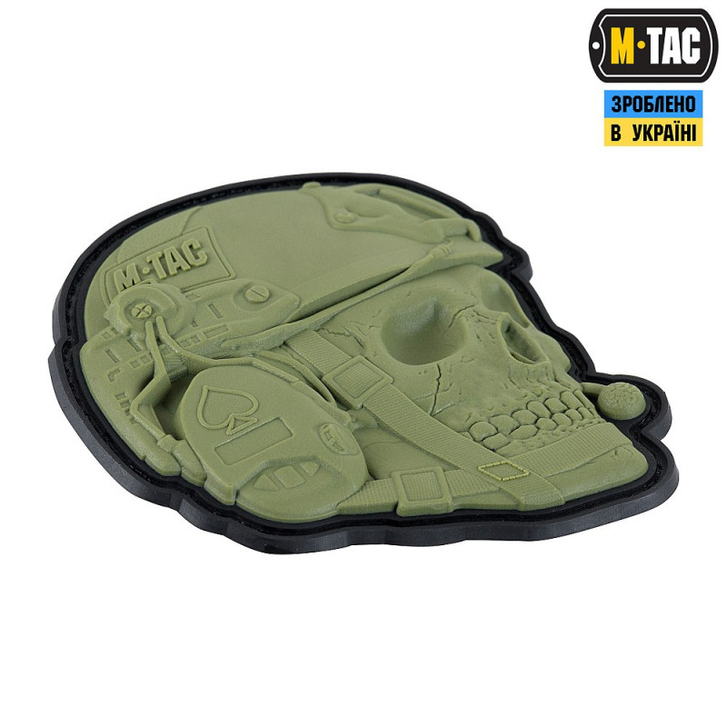 M-Tac нашивка Operator 3D PVC Olive