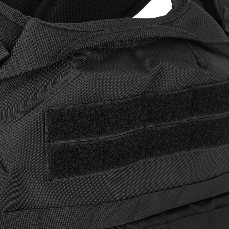 Плитоноска тактична Vik-Tailor з підсумками MOLLE, Black