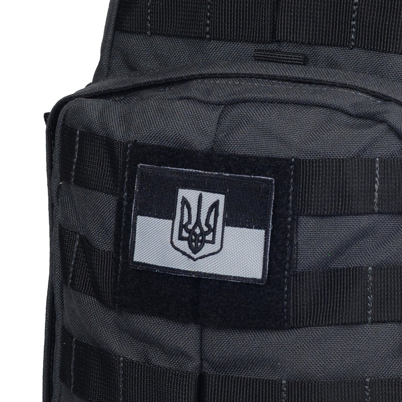 M-Tac нашивка прапор України з гербом сірий M-Tac нашивка прапор України з гербом сірий