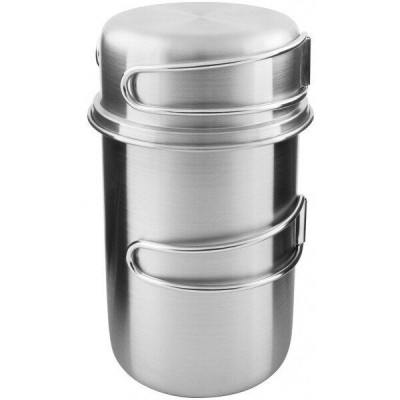 Набір кухлів tatonka handle mug 850 set, silver (tat 4174.000)
