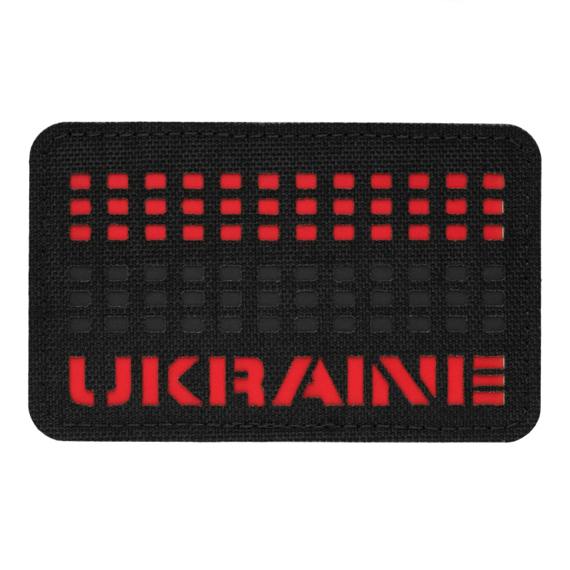M-Tac нашивка Ukraine Laser Cut Black/Red/Black M-Tac нашивка Ukraine Laser Cut Black/Red/Black