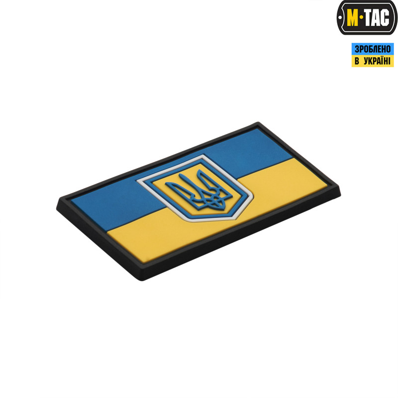 M-Tac нашивка прапор України малий ПВХ M-Tac нашивка прапор України малий ПВХ