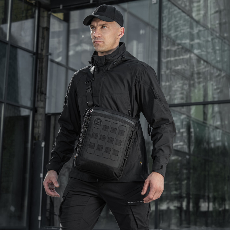 M-Tac сумка планшет Laser Cut Hex Black M-Tac сумка планшет Laser Cut Hex Black