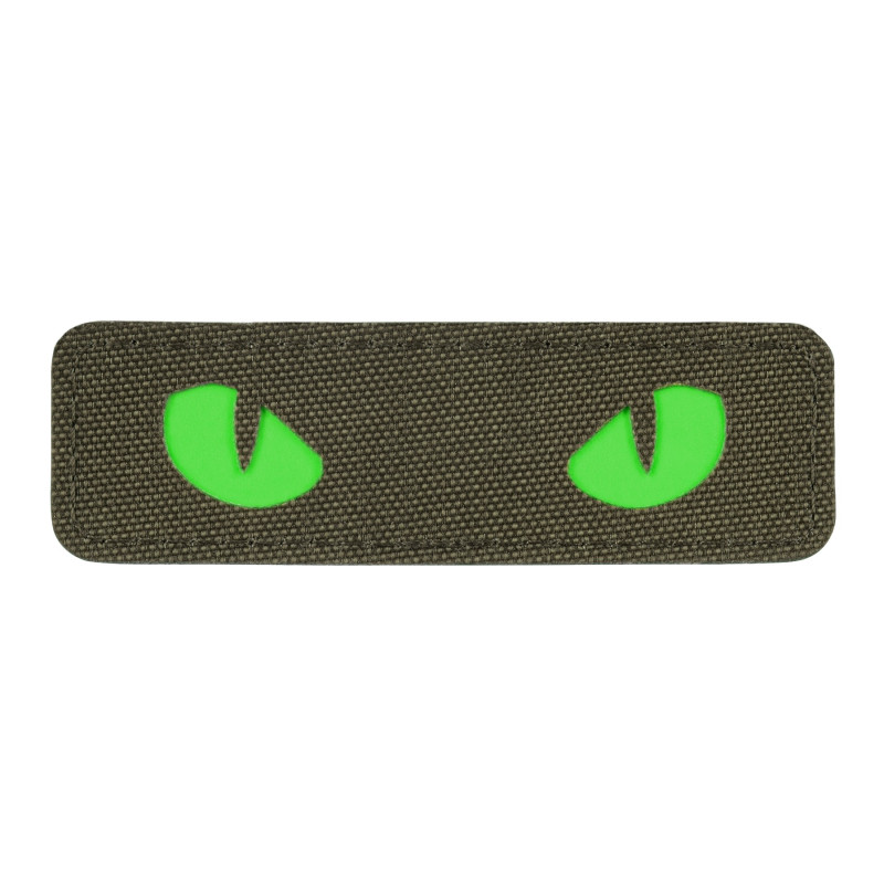 M-Tac нашивка Cat Eyes Laser Cut Ranger Green/Green/GID
