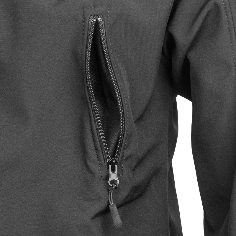 Куртка Vik-Tailor SoftShell з липучками для шевронів, Black