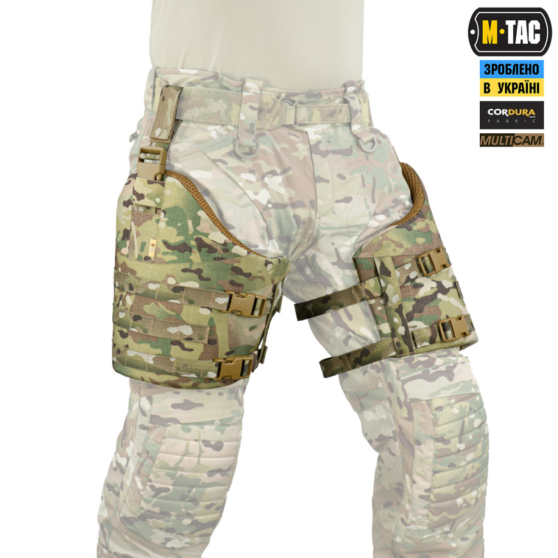 M-Tac захист стегон з балістичним пакетом 1 клас Multicam