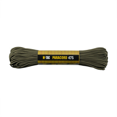 M-Tac паракорд 475 OD Green 30м