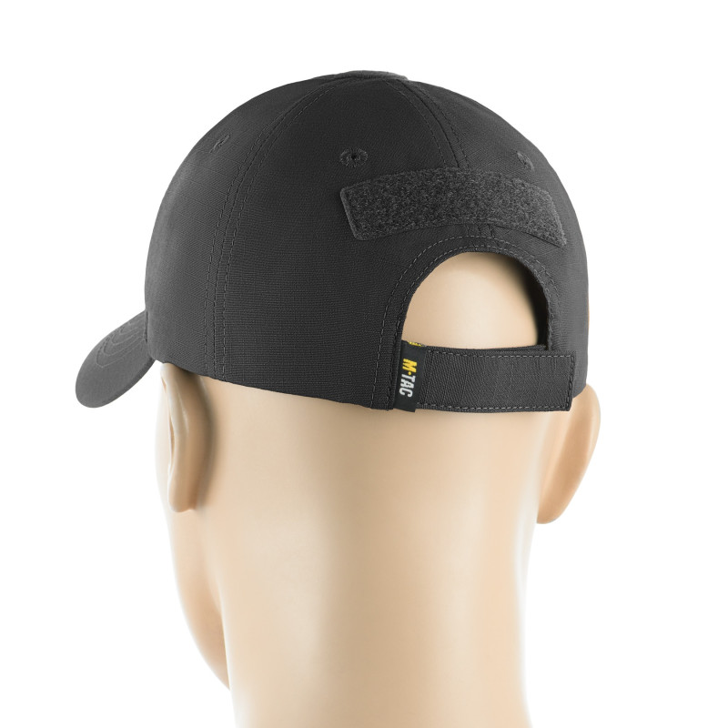 M-Tac бейсболка тактична Elite Flex ріп-стоп Dark Grey