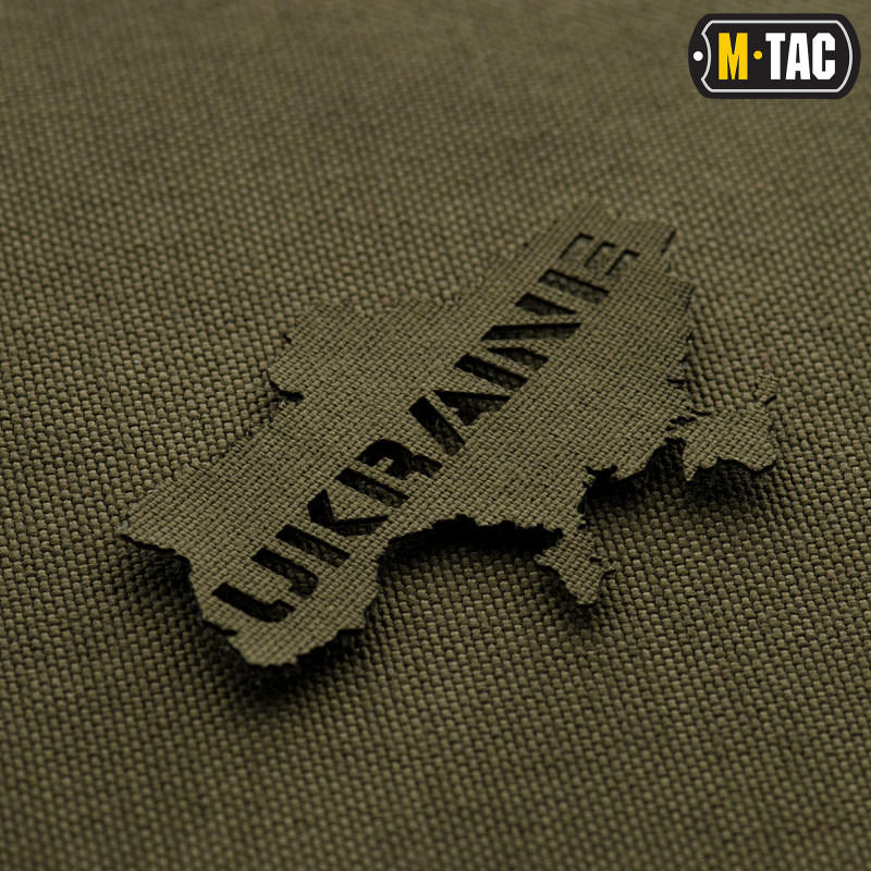 M-Tac нашивка Ukraine (контур) скрізна Laser Cut Ranger Green M-Tac нашивка Ukraine (контур) скрізна Laser Cut Ranger Green