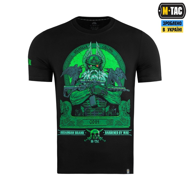M-Tac футболка Odin Night Vision Black