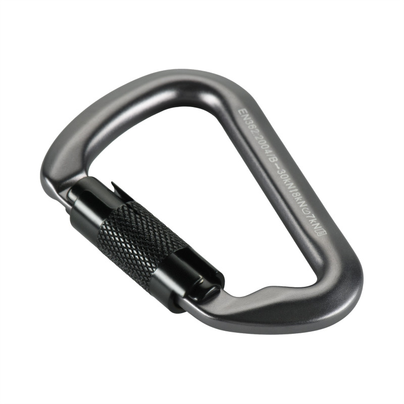 M-Tac карабін 10 см с байонетною муфтою Keylock сірий