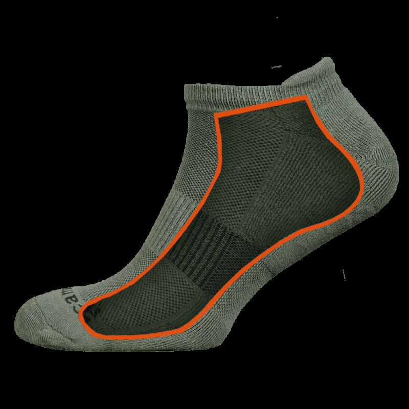 Шкарпетки LowAir Pro+ Хакі 7081