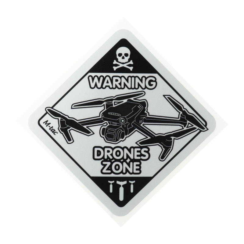 M-Tac наклейка Drones Zone Black M-Tac наклейка Drones Zone Black