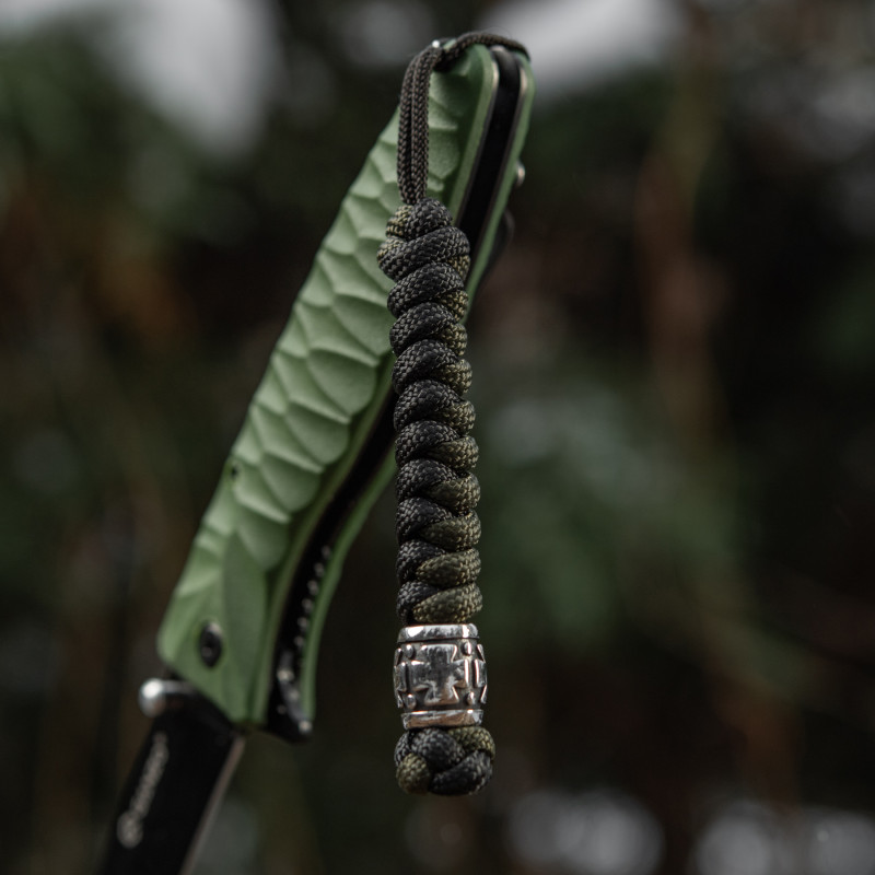 M-Tac темляк Viper Козацький Хрест V.2 Steel Black&Olive M-Tac темляк Viper Козацький Хрест V.2 Steel Black&Olive