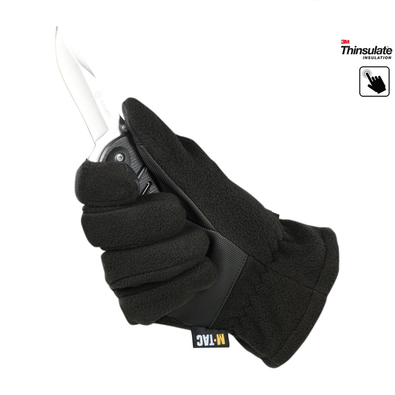 M-Tac рукавички Fleece Thinsulate Black