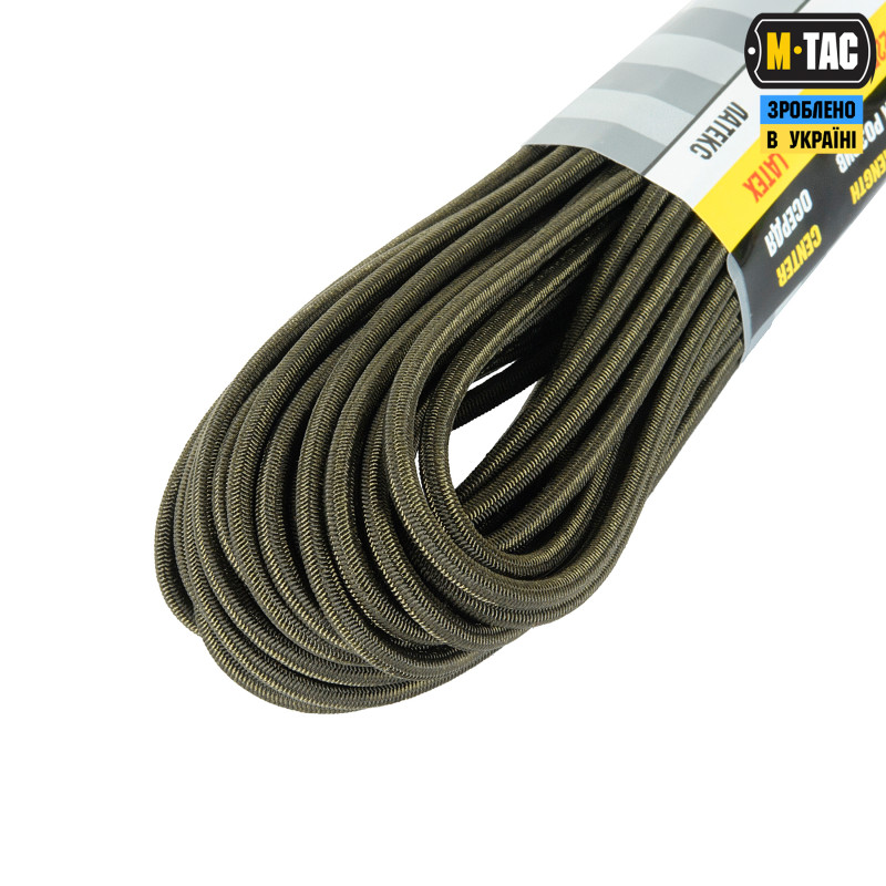 M-Tac паракорд Shock-Cord 3 mm OD Green 15м