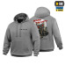 M-Tac кофта Hoodie My Home is my Castle Light Hard Grey — фото 2