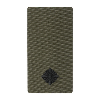 M-Tac погон на липучці молодший лейтенант (вишивка) Ranger Green
