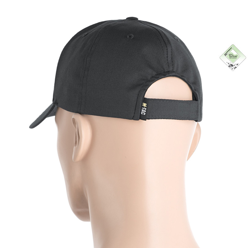 M-Tac бейсболка Elite Flex ріп-стоп Dark Grey