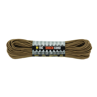 M-Tac паракорд Shock-Cord 3mm Dragon Skin Coyote 30м