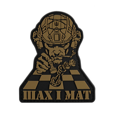M-Tac нашивка Шах і Мат Black/Coyote