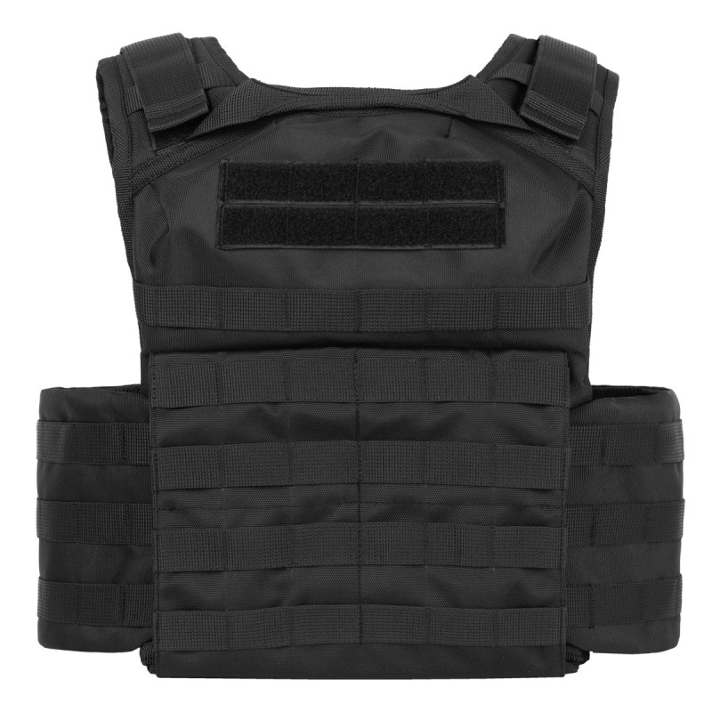 Плитоноска тактична Vik-Tailor з підсумками MOLLE, Black
