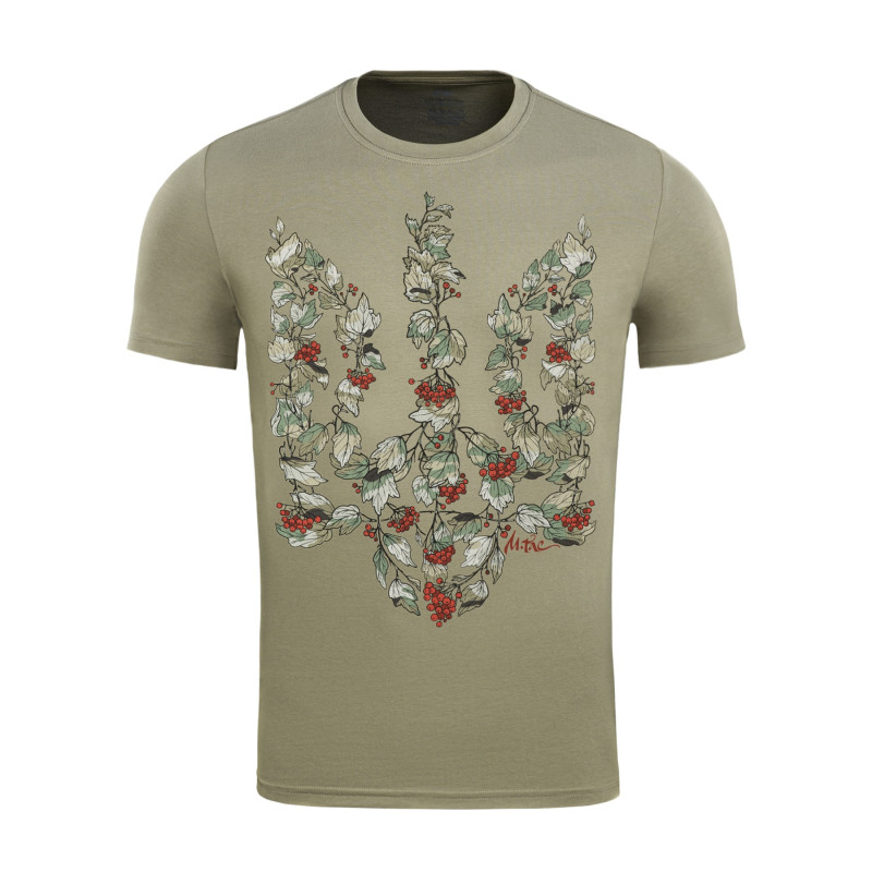 M-Tac футболка Тризуб калина camo Tan