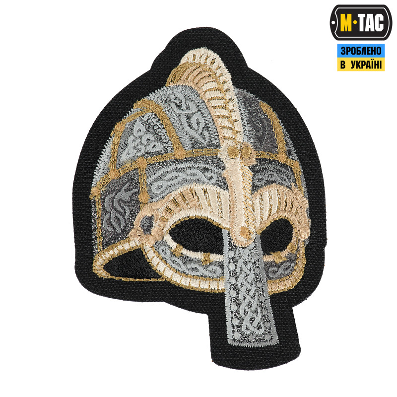 M-Tac нашивка Viking Helmet (вишивка) Black M-Tac нашивка Viking Helmet (вишивка) Black
