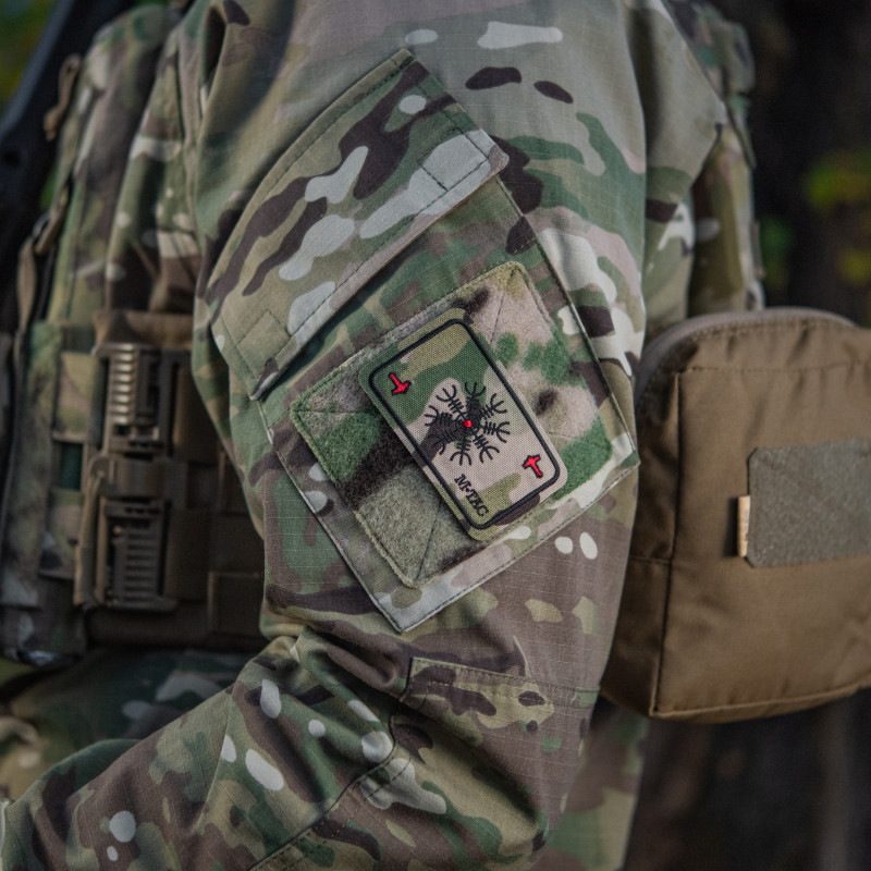 M-Tac нашивка карта Компас Вікінгів (вишивка) Multicam