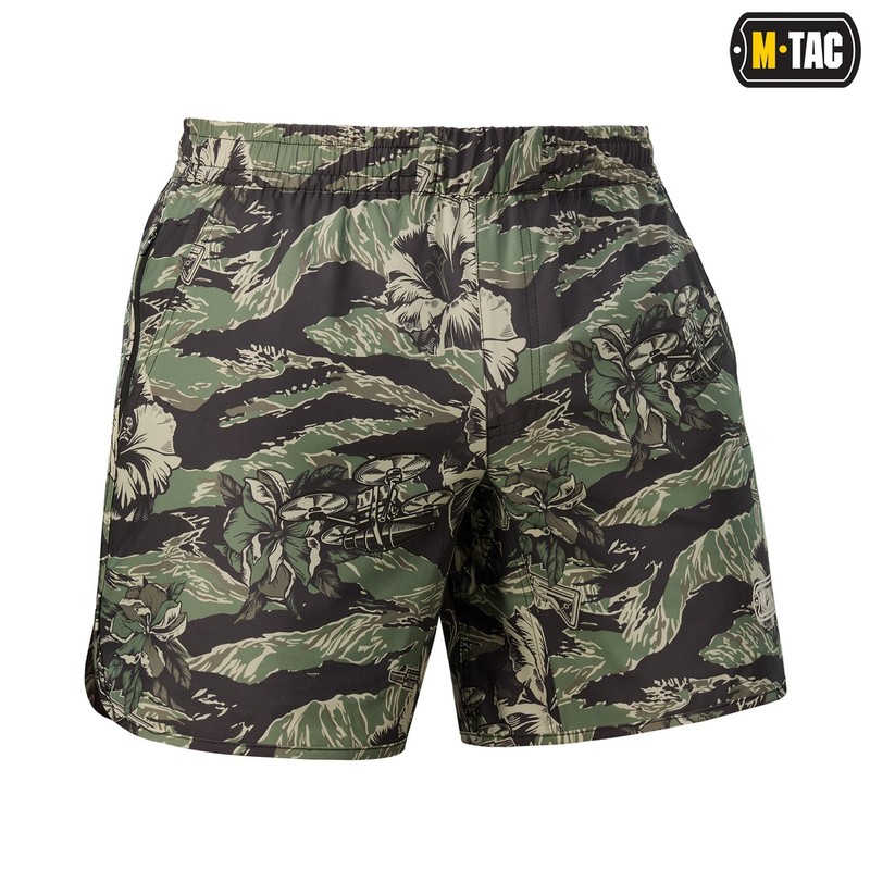 M-Tac шорти Holiday Tiger flowers Green