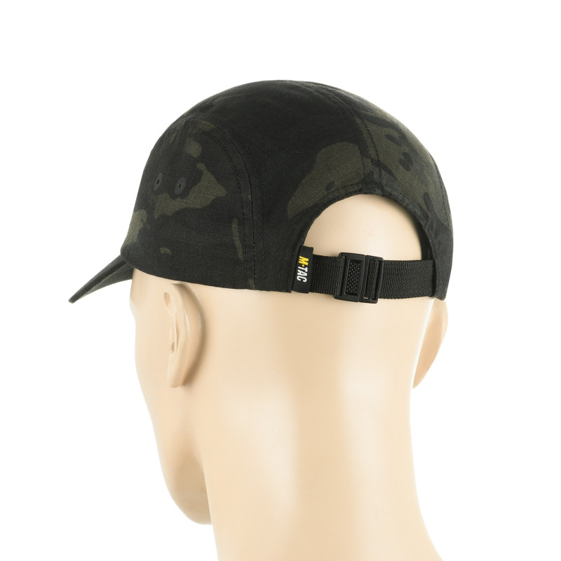 M-Tac бейсболка Five Panel NYCO Extreme Multicam Black