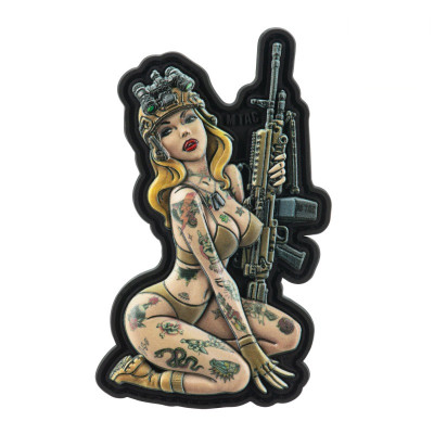 M-Tac нашивка girl №5 PVC Hooligan