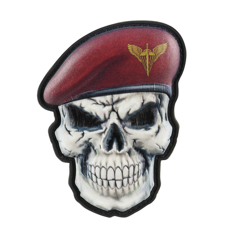 M-Tac нашивка Череп у береті (Десантно-Штурмові війська) M-Tac нашивка Череп у береті (Десантно-Штурмові війська)