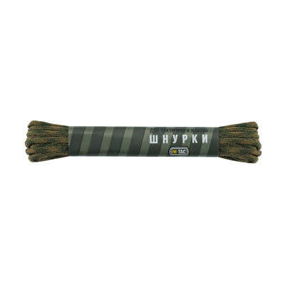 M-Tac шнурки coyote/ranger green нейлон Mil-Spec