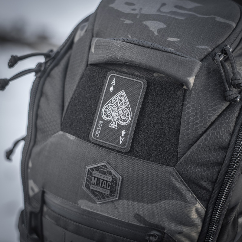 M-Tac нашивка Ace of Spades (вишивка) Black